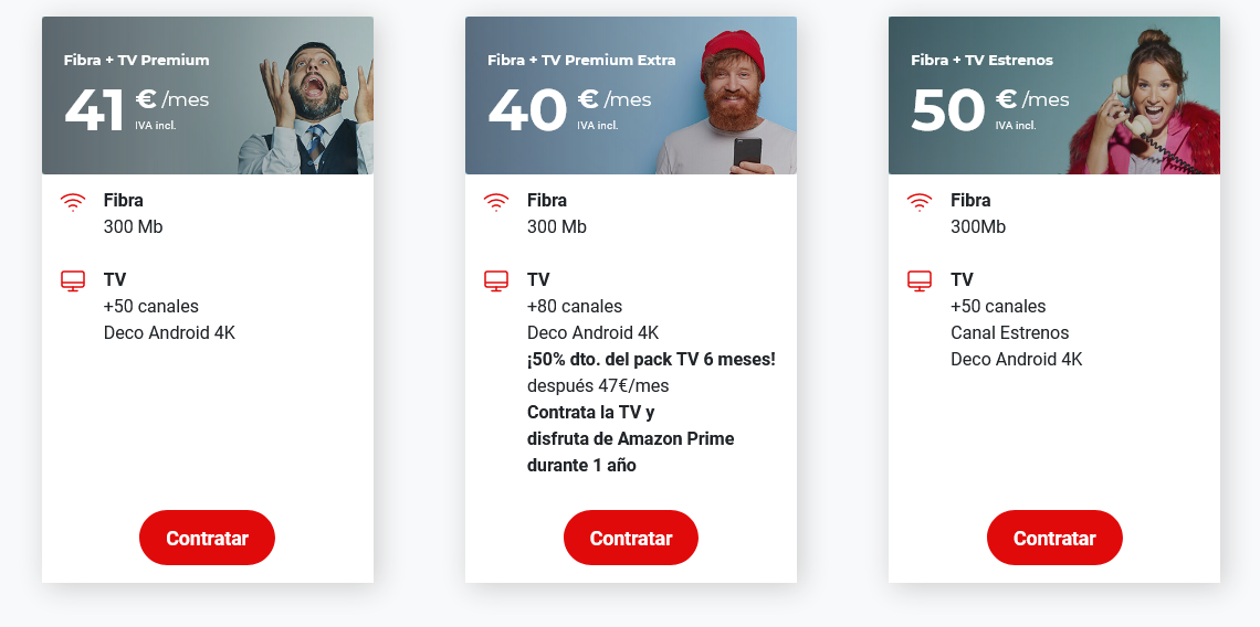 tarifas virgin telco tv